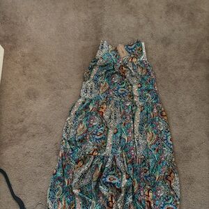 NWT NATURAL LIFE Multicolor Paisley Maxi Skirt